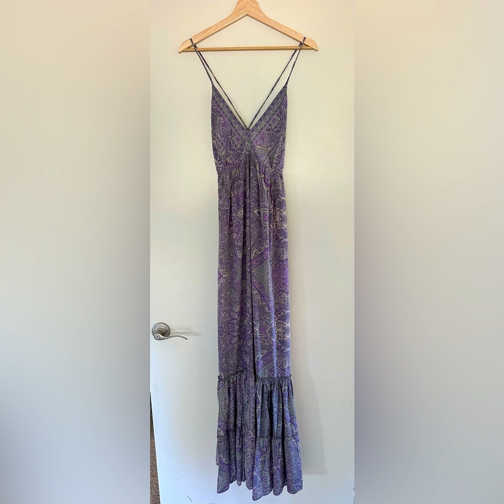 Perry Walker Collective silk maxi dress